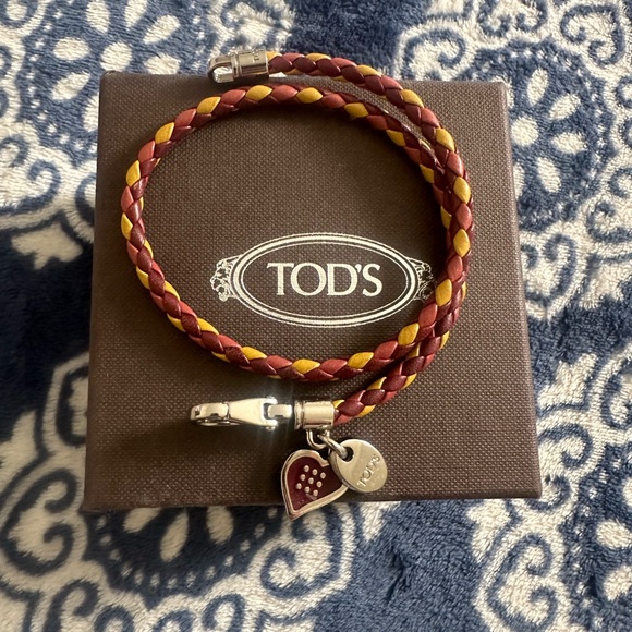 AUTHENTIC TODS WRAP LEATHER BRACELET - Picture 2 of 3
